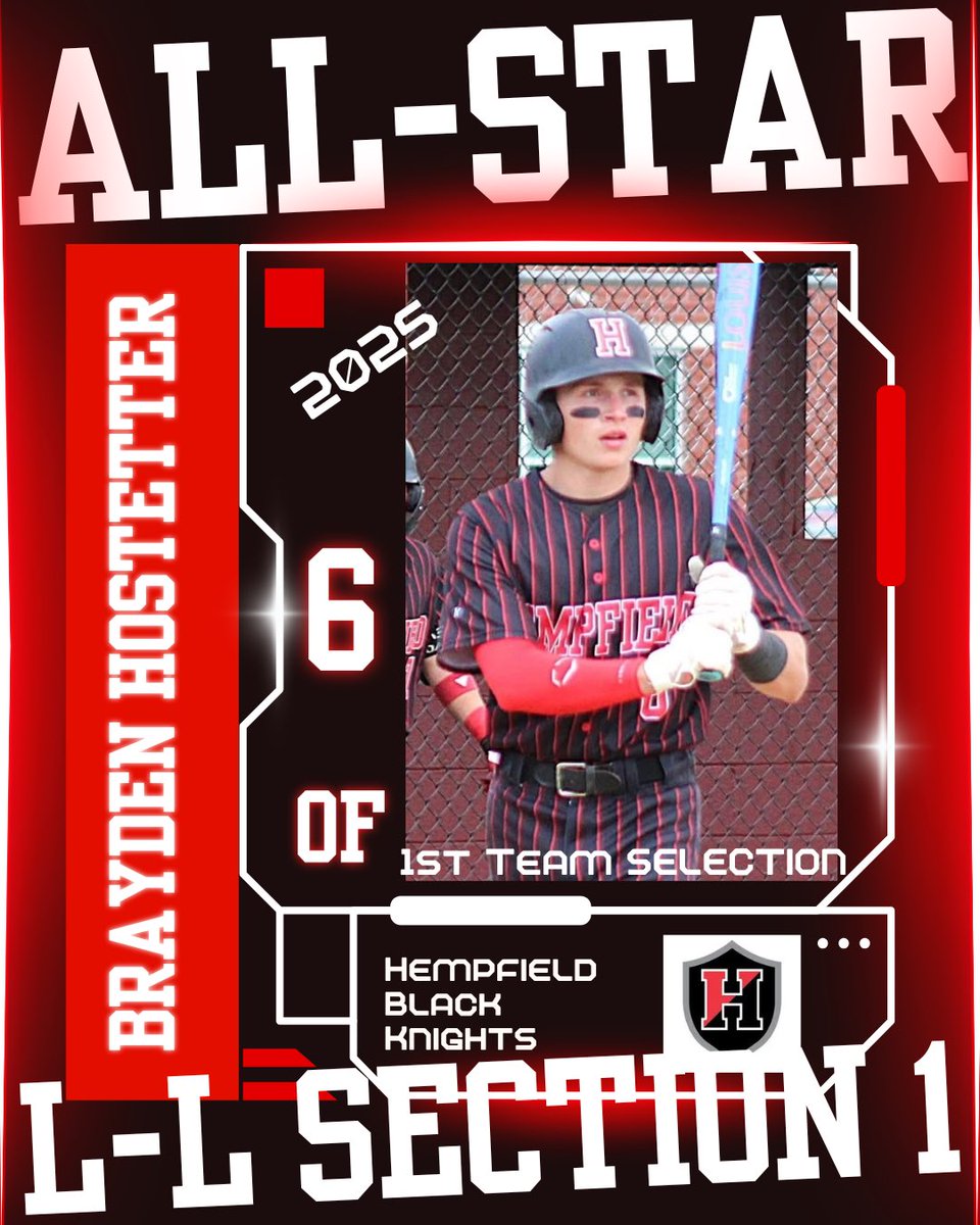 BlackKnightBase's tweet image. Congratulations to our LL League All-Stars!! Josh Toole, Brayden Hostetter, Brody Gebhard &amp;amp; Camden Hulock were  recently named as 1st Team Section 1 All-Stars!! Congratulations!!  @HSDSportsScores @lanclebbase @LancLebLeague