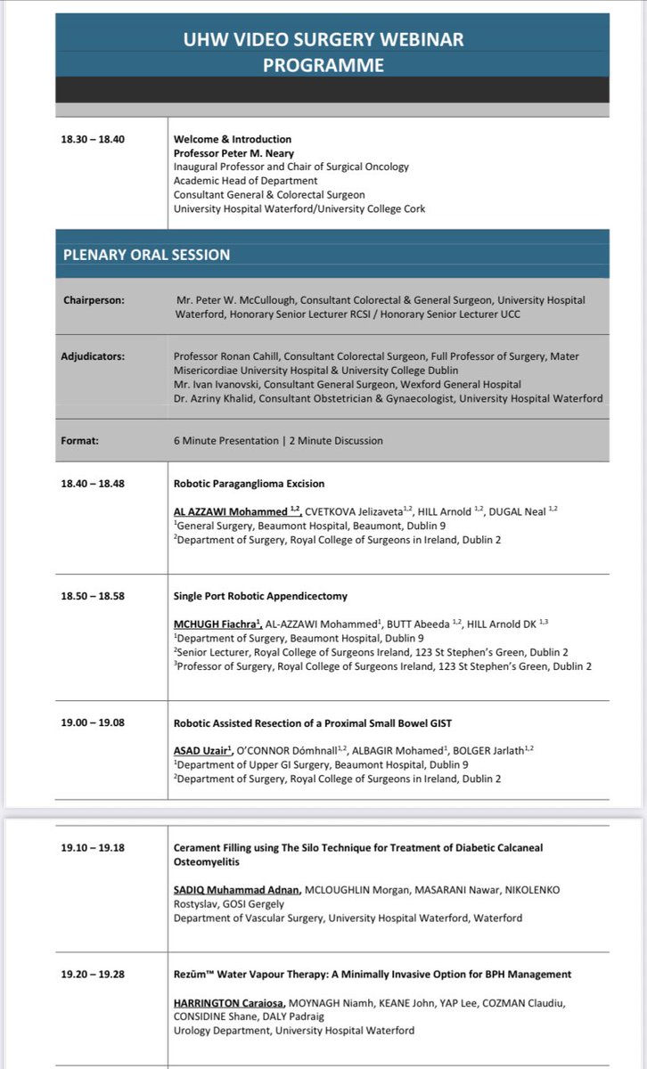 UHW Surgery (@surgeryuhw) on Twitter photo 5th ANNUAL
<a href="/UHW_Waterford/">Univ Hosp Waterford</a>
VIDEO SURGERY WEBINAR
In conjunction with the Indocyanine Green (ICG) Study Day
Friday, 6th June 2025
-Free Registration below <a href="/Matersurgery/">MaterSurgery</a> <a href="/t/">Tantek</a>
conference.ucc.ie/5th-annual-uni… 5th ANNUAL
<a href="/UHW_Waterford/">Univ Hosp Waterford</a>
VIDEO SURGERY WEBINAR
In conjunction with the Indocyanine Green (ICG) Study Day
Friday, 6th June 2025
-Free Registration below <a href="/Matersurgery/">MaterSurgery</a> <a href="/t/">Tantek</a>
conference.ucc.ie/5th-annual-uni…