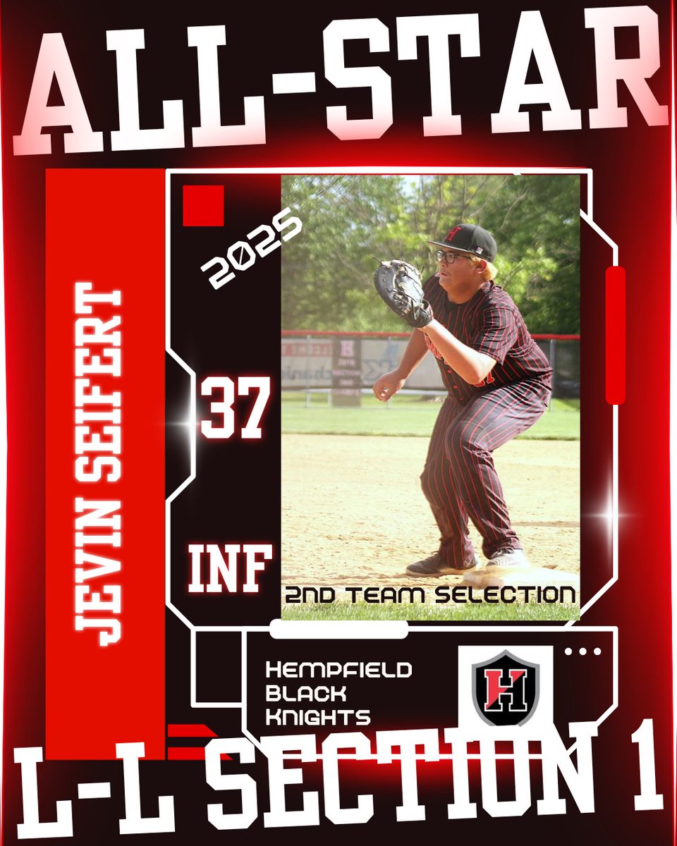 BlackKnightBase's tweet image. Congratulations to our LL League All-Stars!!! Jevin Seifert &amp;amp; Logan Dougherty were recently named as 2nd Team All-Stars!!! Congratulations!!! @HSDSportsScores @lanclebbase @LancLebLeague