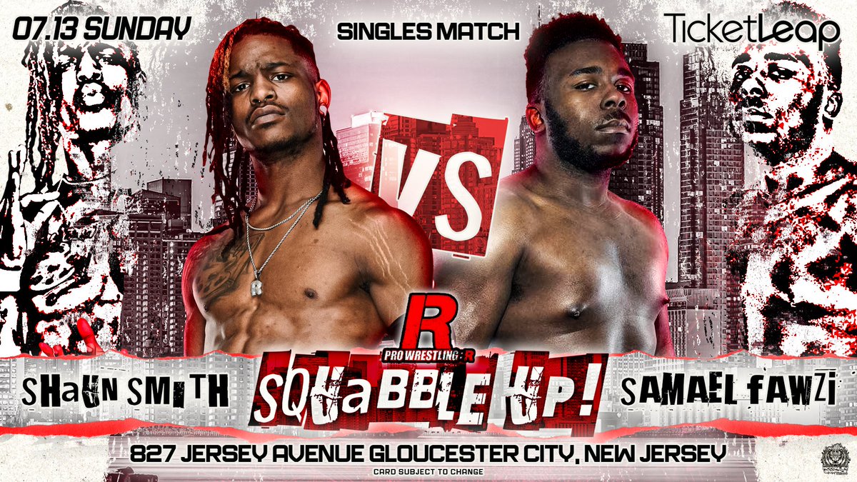 ProWrestling:R - Official (@prowrestlingr1) on Twitter photo <a href="/SamaelFawzi7/">Samael Fawzi</a> asked for competition & he recieves it as he face <a href="/AOShaunSmith/">2 SMOOTH</a>, but this won't be any normal match. Later on this week <a href="/1andOnlyRStarr/">“The 1 And Only” Ron Starr</a> will be making a announcement in regards to the stipulations he has picked for samael for putting his hands on him. What is it? <a href="/SamaelFawzi7/">Samael Fawzi</a> asked for competition & he recieves it as he face <a href="/AOShaunSmith/">2 SMOOTH</a>, but this won't be any normal match. Later on this week <a href="/1andOnlyRStarr/">“The 1 And Only” Ron Starr</a> will be making a announcement in regards to the stipulations he has picked for samael for putting his hands on him. What is it?