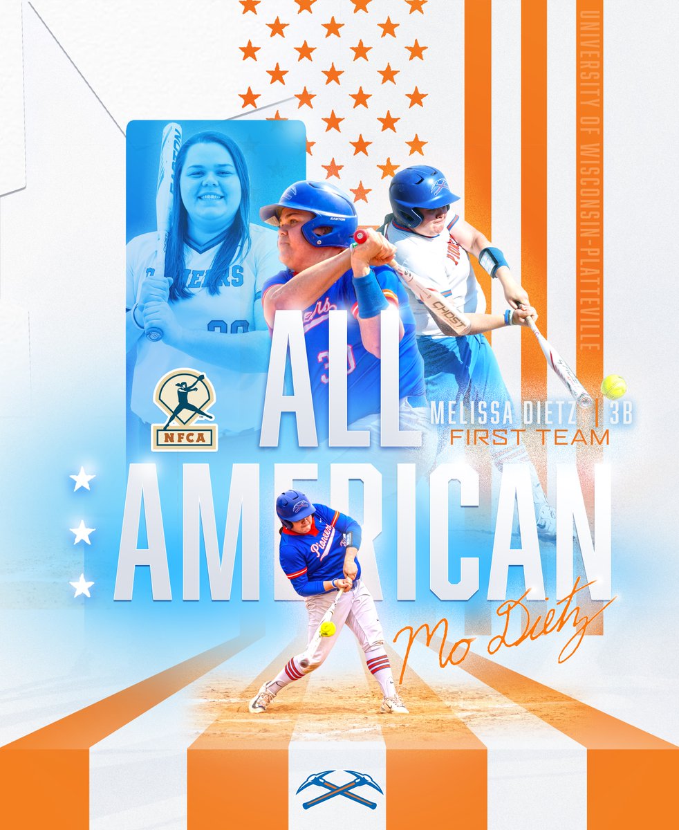 UW-Platteville Athletics (@uwp_pioneers) on Twitter photo Congrats to Melissa Dietz on earning <a href="/NFCAorg/">National Fastpitch Coaches Association</a> All-America First Team honors!!!!
Read more ➡️ letsgopioneers.com/sports/sball/2…
#uwp #uwplatteville #platteville #wiac Congrats to Melissa Dietz on earning <a href="/NFCAorg/">National Fastpitch Coaches Association</a> All-America First Team honors!!!!
Read more ➡️ letsgopioneers.com/sports/sball/2…
#uwp #uwplatteville #platteville #wiac