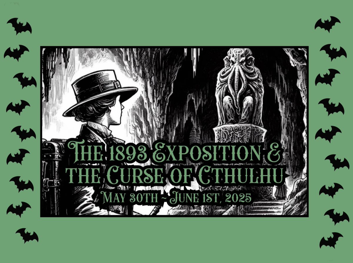 See #TeamGregula at #ChicagoSteampunkExposition2025. Happening May 30-June 1. Ve vill be a Trifecta of Terror as the Media, an Exhibitor, and Horror Hosts! 🦇🐙

More info: count-gregula.com/count-gregulas…

#ChicagoSteampunkExposition #Chicago #Steampunk #Exposition #Schaumburg #Illinois
