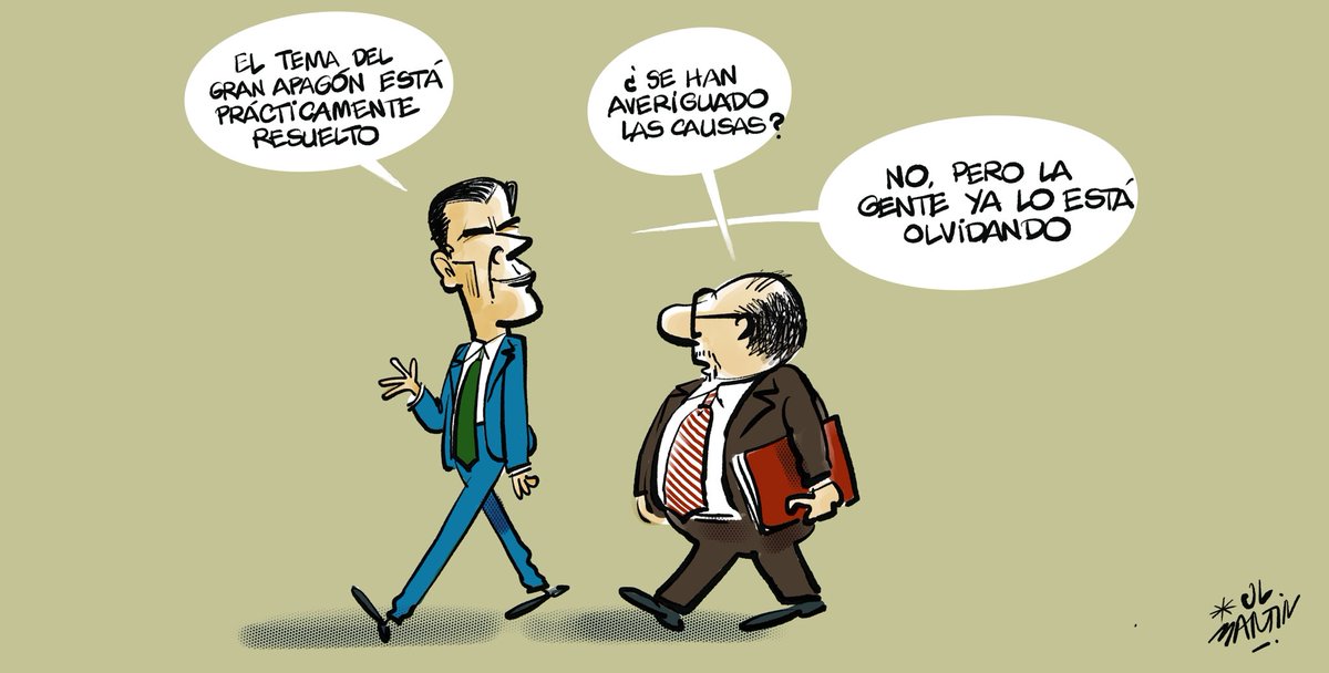 Un mes del apagón. Publicado en ⁦<a href="/LaVanguardia/">La Vanguardia</a>⁩