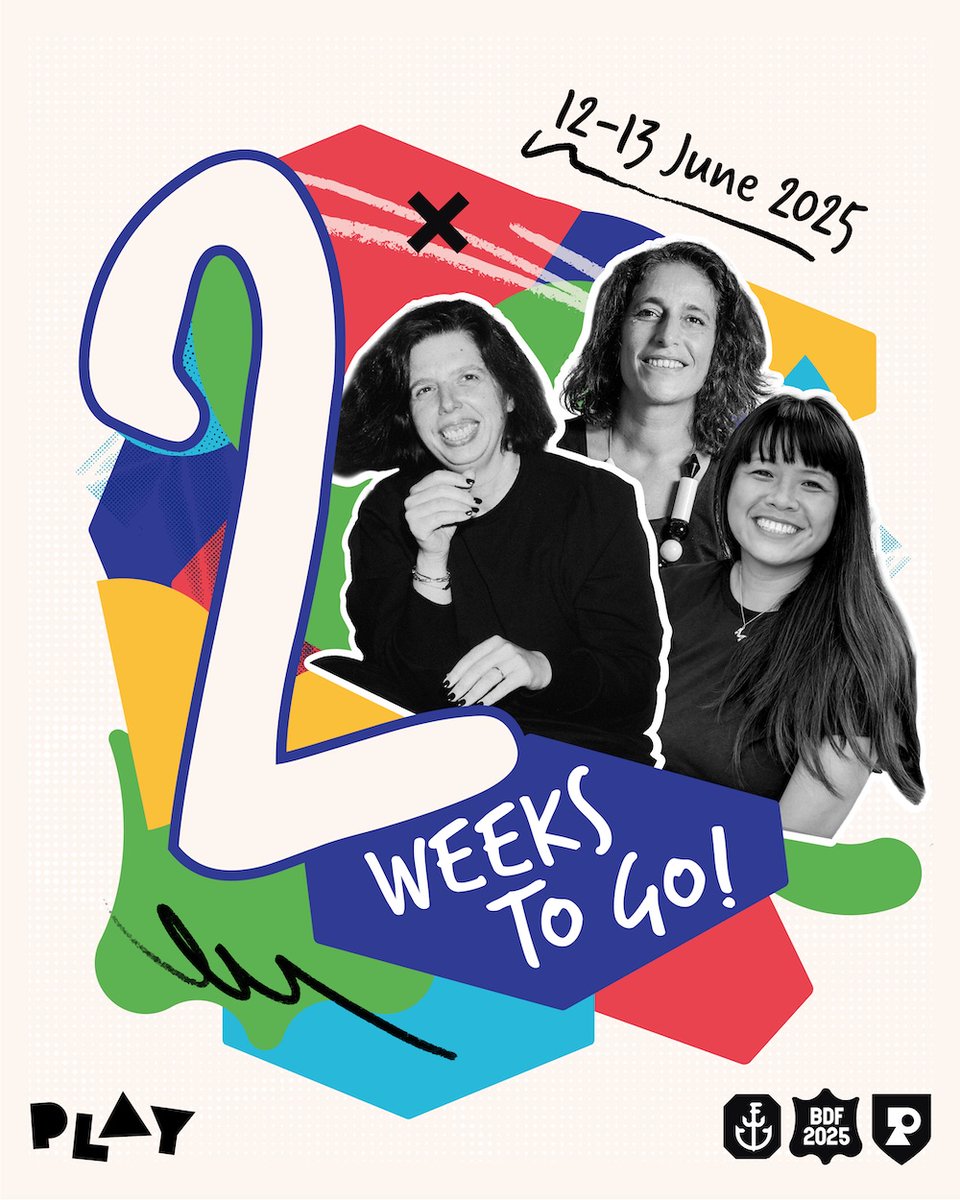 Birmingham Design Festival (@designfestbrum) on Twitter photo There’s TWO weeks to go until BDF 2025! 😱 Workshop tickets are still available including workshops with <a href="/mrseaves/">Gemma O'Brien</a>, Amanda Thomas, Loz Ives and <a href="/typocircle/">Typographic Circle</a>. Book them before they sell out at bdf.events There’s TWO weeks to go until BDF 2025! 😱 Workshop tickets are still available including workshops with <a href="/mrseaves/">Gemma O'Brien</a>, Amanda Thomas, Loz Ives and <a href="/typocircle/">Typographic Circle</a>. Book them before they sell out at bdf.events