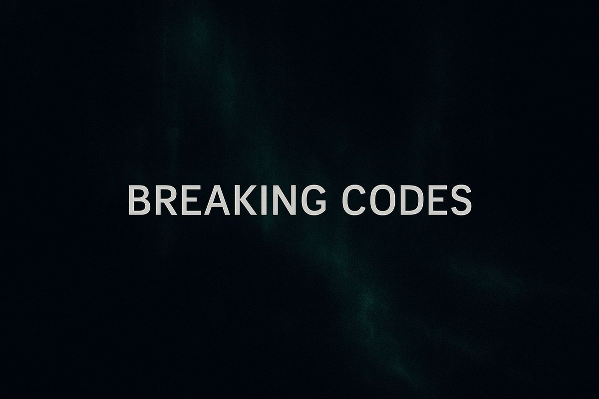xungui12CHG's tweet image. Some codes aren’t meant to be followed.
Others were never meant to be written.
This is Breaking Codes.
🍏 music.apple.com/do/album/break…
🎧 open.spotify.com/album/117TIbqr…
#BreakingCodes #Techno #ElectronicMusic
