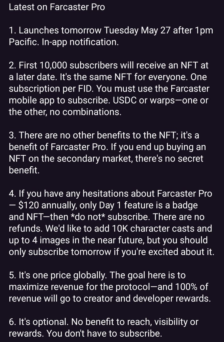 be farcaster:

- shitty echo chamber app mimicking X
- less than 40k MAUs
- raised $150m from VCs
- founder immediately sells OTC $50m and buys a mansion
- launches NFT collection for $1.2m in the name of adoption
- coinbase mafia dickrides each other constantly over there
- skem