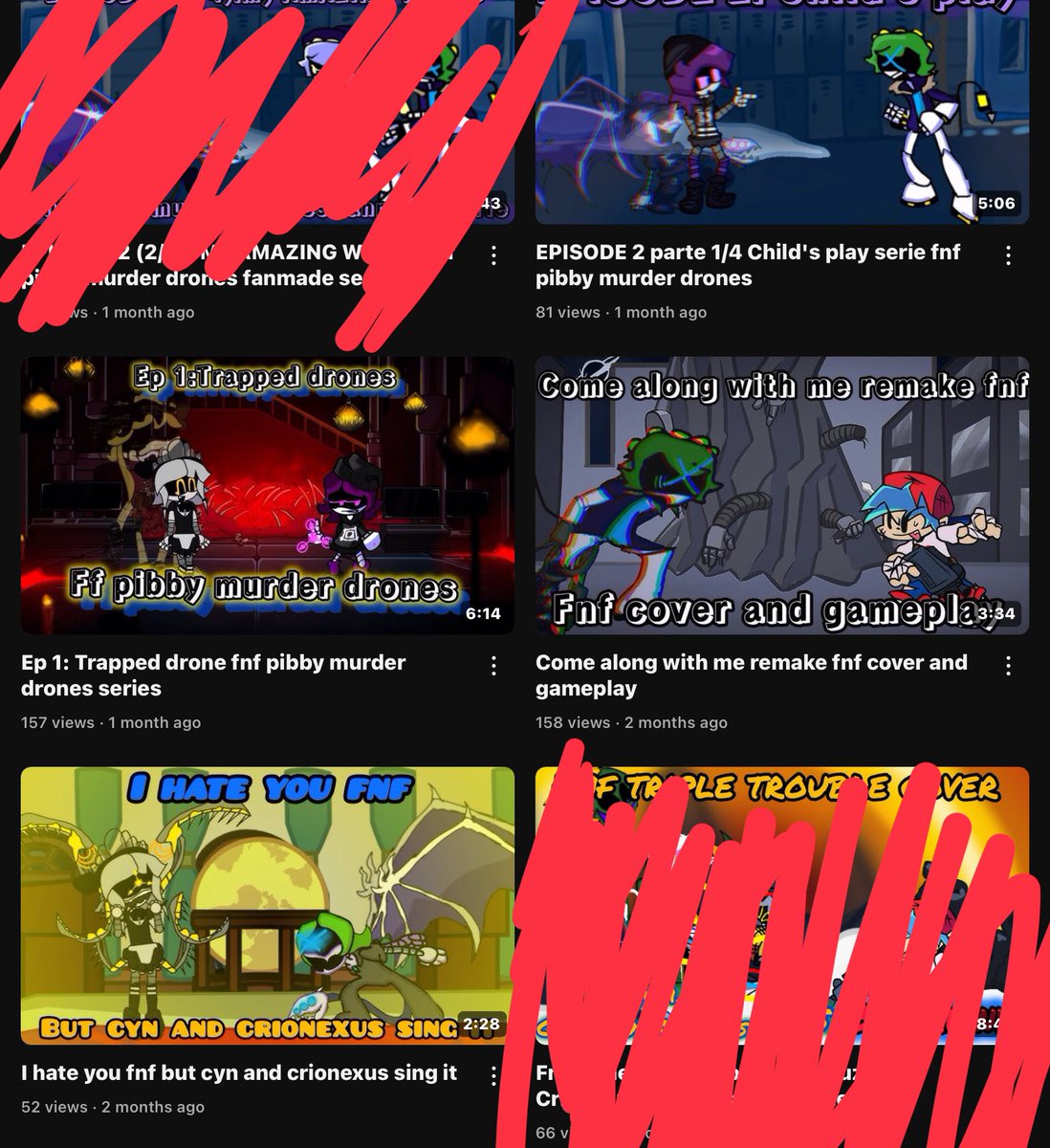 UntitledDrones's tweet image. oh yeah he also traces assists from other mods like web attack &amp;amp; the Md concept mod or whatever

but in some videos he uses the sprites &amp;amp; bgs regularly which i think it’s fine I’m not judging him for that, but LEARN HOW TO DO ART &amp;amp; SPRITES AT LEAST VRO-