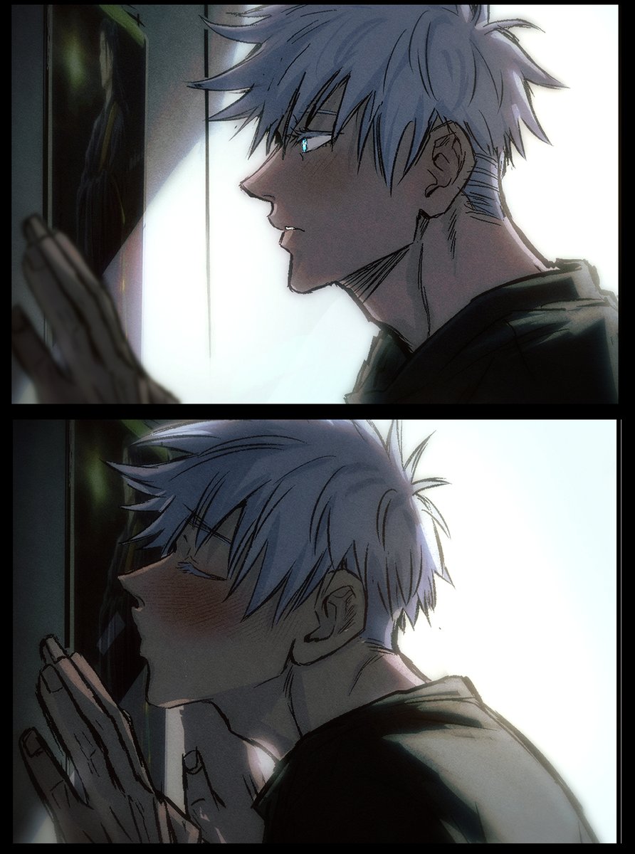 Gojo before he goes to sleep #satosugu #JujutsuKaisen