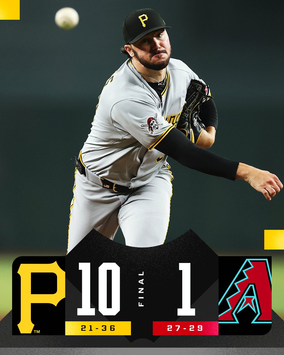 MLB (@mlb) on Twitter photo Paul Skenes delivers a quality start for the <a href="/Pirates/">Pittsburgh Pirates</a> who take the series vs. Arizona. Paul Skenes delivers a quality start for the <a href="/Pirates/">Pittsburgh Pirates</a> who take the series vs. Arizona.