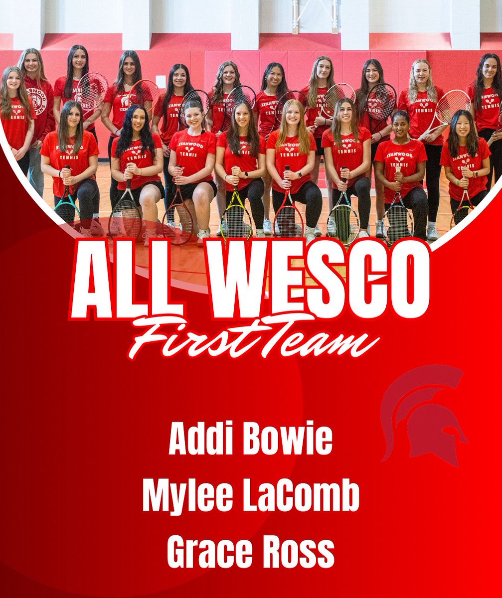 go_shsspartans's tweet photo. Congratulations to our Spartan Girls Tennis athletes on their All Conference selections! #AllWesco #GoSHS #SpartanPower https://t.co/8AXDVMskvw