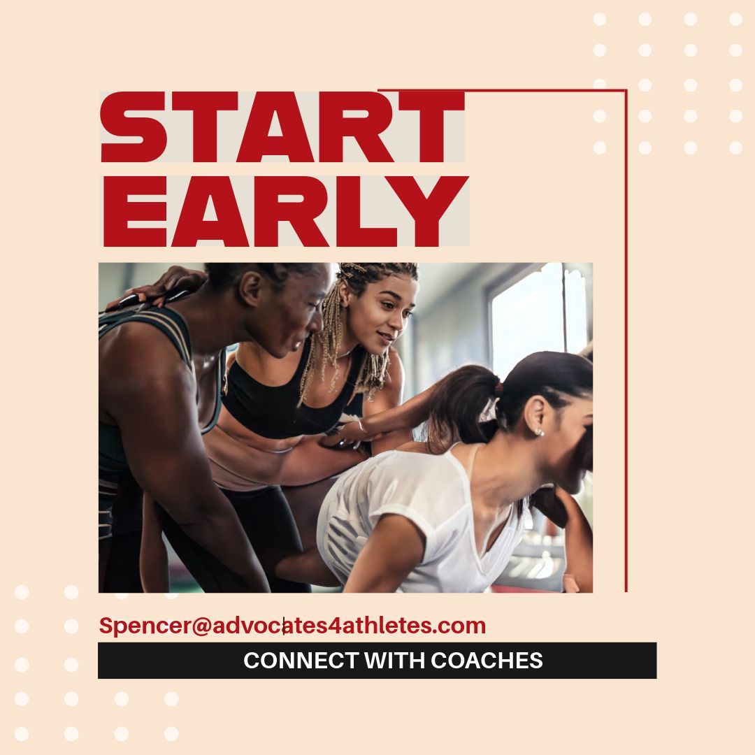 A4AConsulting's tweet photo. 📚 RECRUITING EDUCATION 📚

Did you know that athletes who start the recruiting process before sophomore year are 3x more likely to connect with college coaches earlier? 

Schedule a consultation with our team, and let's create a personalized roadmap for their recruiting journey https://t.co/HuXnMdg53y