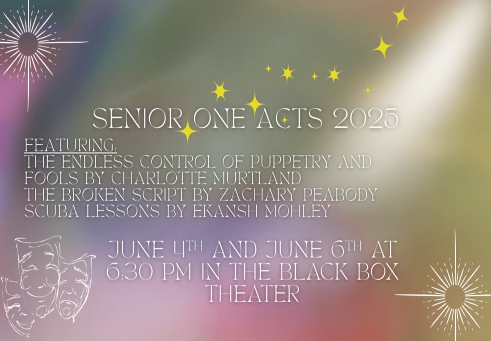 Don't miss your chance to see Senior One Acts 2025. Tickets are still available but they're going fast! ⁣
 onthestage.tickets/show/robbinsvi…