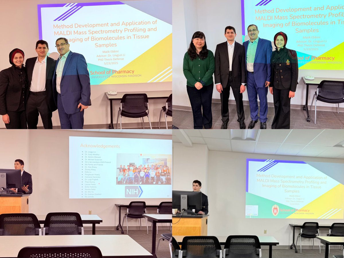 LiResearch's tweet image. A warmhearted congrats to Li Lab 67th and 68th PhDs, Dr. Malik Ebbini and Dr. Olga Riusech 🥳🥳🥳 Your kindness and smile will be missed! Best wishes to your future endeavors 🍾🍾🍰🍰