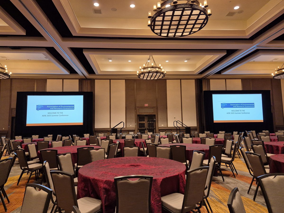 AERE (@aereorg) on Twitter photo 📣 Happening in 30 minutes!
Don’t miss the #AERE2025 plenary with Marshall Burke (<a href="/MarshallBBurke/">Marshall Burke</a>): The Changing Risk and Burden of Wildfire 🔥
Huge thanks to organizer Janie Chermak for making it happen. See you there! 😊 📣 Happening in 30 minutes!
Don’t miss the #AERE2025 plenary with Marshall Burke (<a href="/MarshallBBurke/">Marshall Burke</a>): The Changing Risk and Burden of Wildfire 🔥
Huge thanks to organizer Janie Chermak for making it happen. See you there! 😊