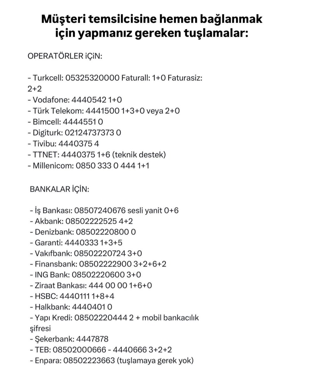 Kaydedin lazım olur.