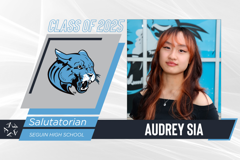 Arlington ISD (@arlingtonisd) on Twitter photo 🎓Big congrats to Audrey Sia, <a href="/JuanSeguinHS/">Juan Seguin HS</a>’s #ClassOf2025 Salutatorian! She’s heading to <a href="/UTAustin/">UT Austin</a> for mechanical engineering and leaves this advice: “You don’t have to be everything everywhere all at once.”
🩵🤍Read more: aisd.net/district-news/…. <a href="/SeguinNation/">Seguin Nation</a> <a href="/ArlingtonISD/">Arlington ISD</a> 🎓Big congrats to Audrey Sia, <a href="/JuanSeguinHS/">Juan Seguin HS</a>’s #ClassOf2025 Salutatorian! She’s heading to <a href="/UTAustin/">UT Austin</a> for mechanical engineering and leaves this advice: “You don’t have to be everything everywhere all at once.”
🩵🤍Read more: aisd.net/district-news/…. <a href="/SeguinNation/">Seguin Nation</a> <a href="/ArlingtonISD/">Arlington ISD</a>