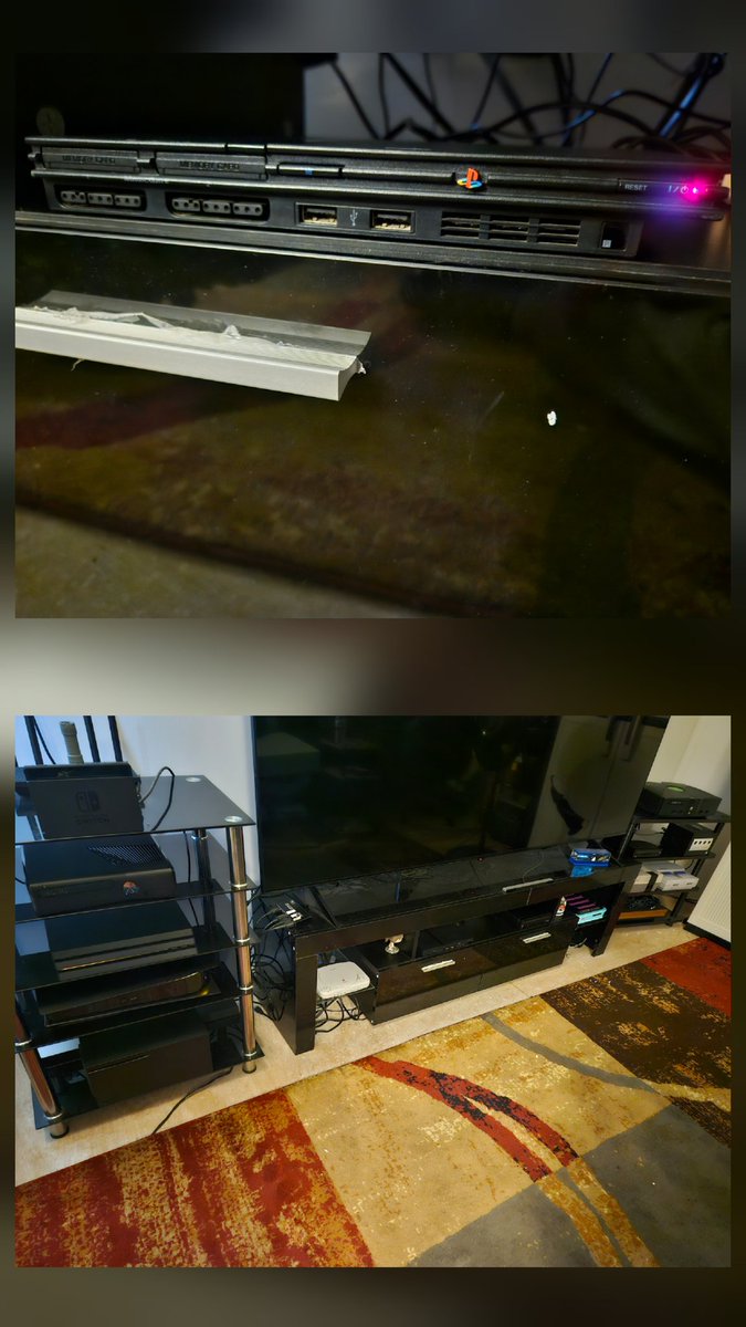 316Glock's tweet photo. In the light of changing my mind about getting a Switch 2, I bought a PS2 Slim instead. Welcome to the console family PS2 Slim. #PS2Slim #NewConsole #Retro #RetroHorror #RetroGaming https://t.co/6flbqW1Oya