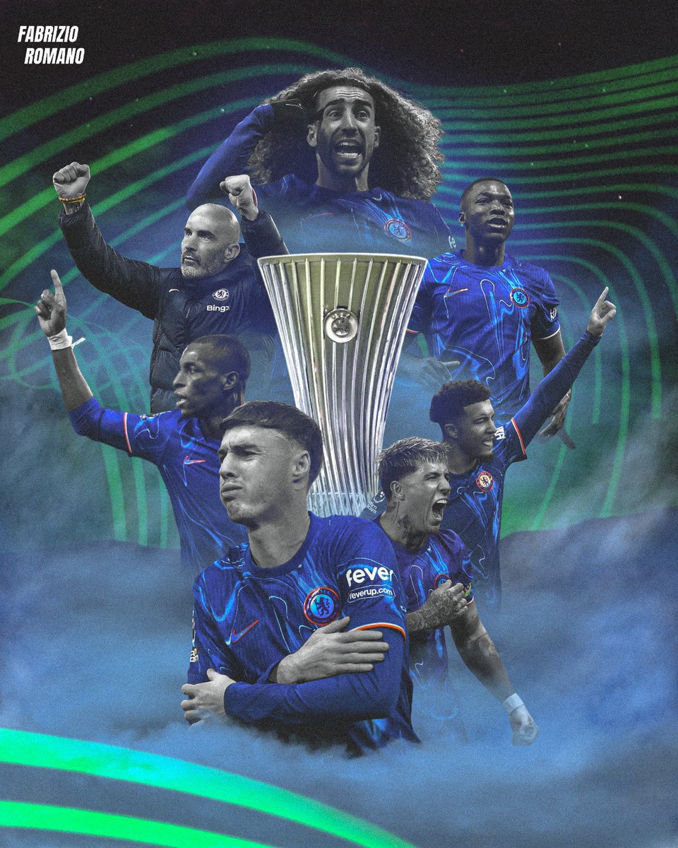مبروووووك للبلوز 🎉🎉
تشلسي يتوج بطلا ب كاس المؤتمر الأوربي 🏆