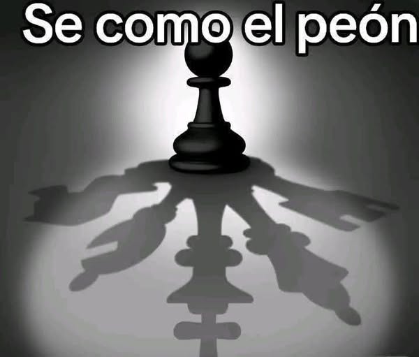 jesustodios's tweet photo. Ser como el peón en el tablero del ajedrez con la oportunidad de ser reina para todo.
#VotenMejorPeroVotenMas https://t.co/ESabLr83Ok