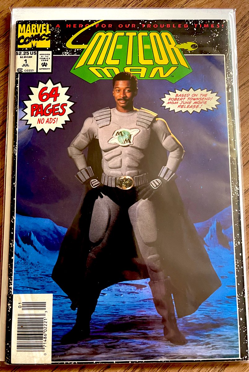 douglasisadope's tweet photo. dear @Robert_Townsend, thank you. this movie has stuck with me for the last 32 years.
i just finished collecting the entire marvel run.
i love #MeteorMan.
for me, it still holds up and brings back absolute nostalgia.
if you ever see this, thank you. https://t.co/AQafrsqC2w