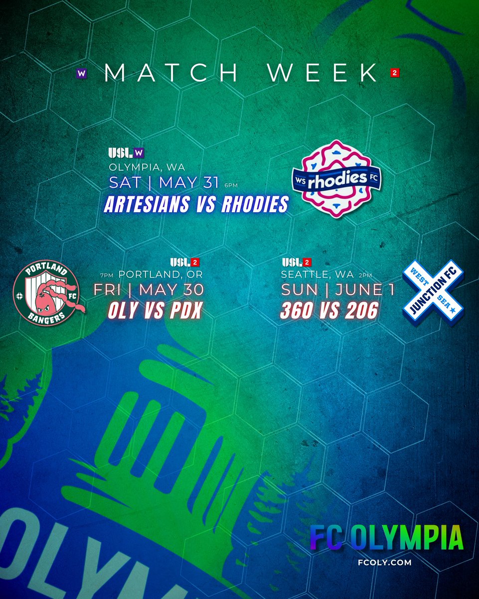 🆚

<a href="/USLWLeague/">USL W League</a> &amp; <a href="/USLLeagueTwo/">USL League Two</a> 

#fcolympia