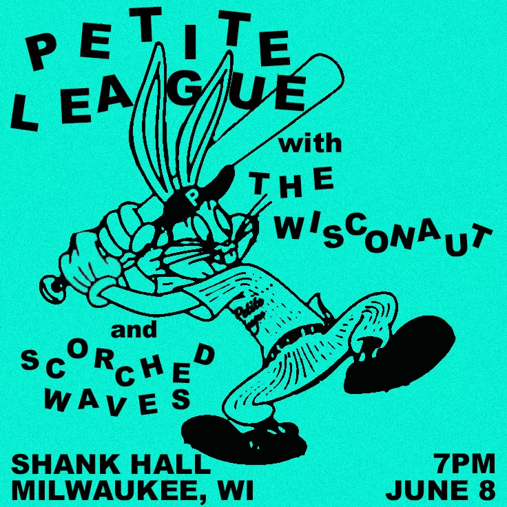 Shank Hall (@shankhallmke) on Twitter photo Special guests <a href="/TheWisconaut/">The Wisconaut</a> and <a href="/scorched_waves/">Scorched Waves</a> to joiin @PETITELEAGUE June 8th at Shank Hall. #indierock #LiveMusic
Get tickets: shankhall.com/tickets.php
#rockmusic #rockfans #milwaukee #indiepop Special guests <a href="/TheWisconaut/">The Wisconaut</a> and <a href="/scorched_waves/">Scorched Waves</a> to joiin @PETITELEAGUE June 8th at Shank Hall. #indierock #LiveMusic
Get tickets: shankhall.com/tickets.php
#rockmusic #rockfans #milwaukee #indiepop