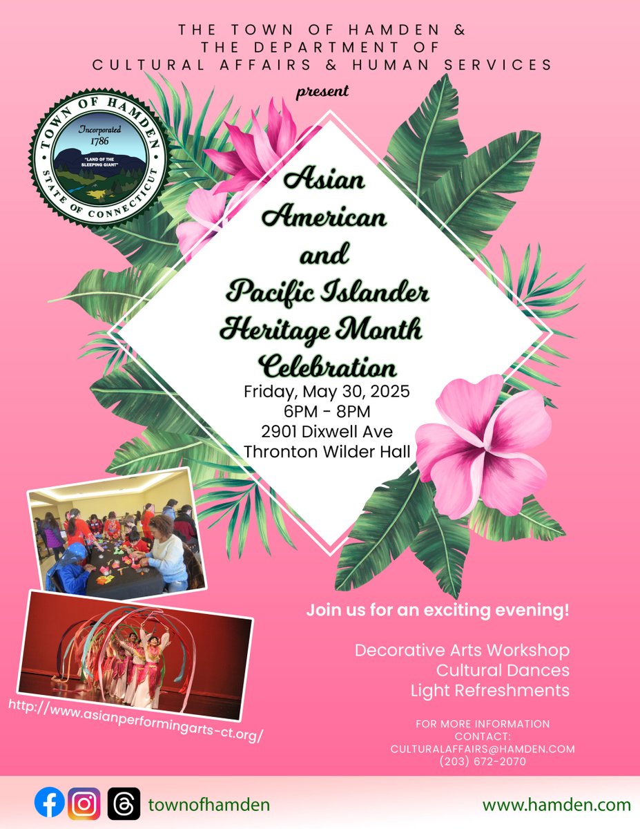 As Asian American and Pacific Islander Heritage Month comes to a close, there are still events and resources to check out. An opportunity for learning and a celebration of culture. Go here for more info: tinyurl.com/nhAAPIHeritage…

#aapiheritagemonth