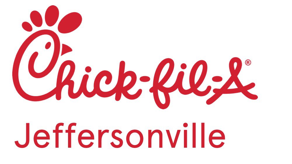 Shout out to Chick-fil-A Jeffersonville for feeding the girls before heading off to compete in the sectional semifinals tonight! We appreciate your support🧡💙