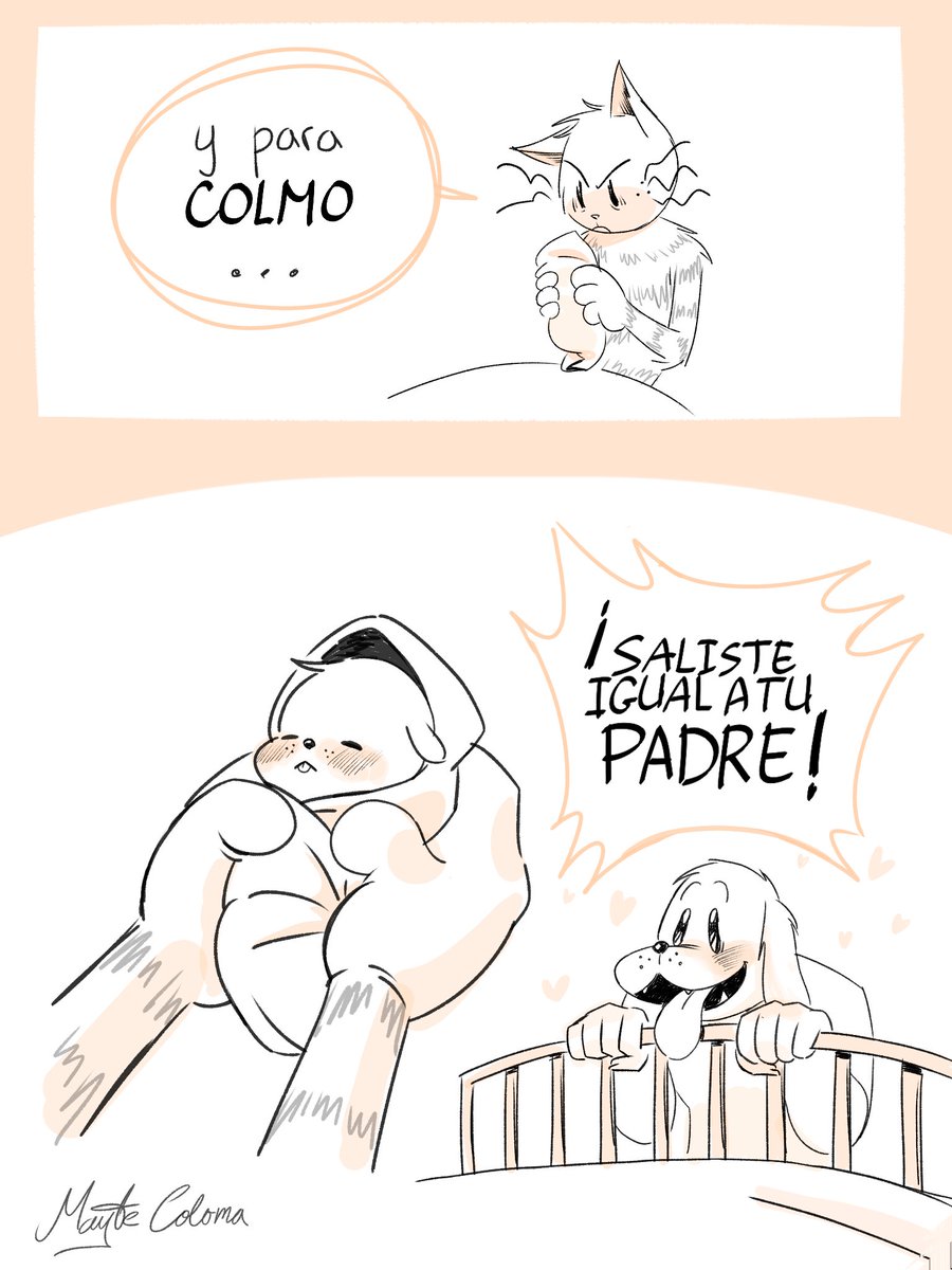 Es un perrito 🐶😭 jijiji

Aquí termina la saga de Petey preñado xD

o no.....? #dogman #peteydogman #peteypreñado #dogmanxpetey #mpreg