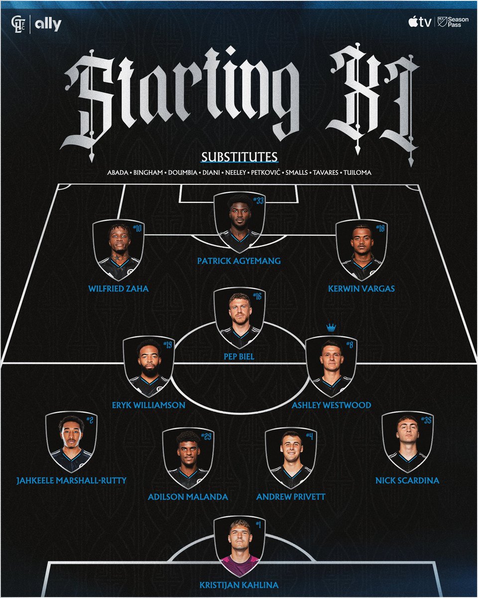 👑 OUR STARTING XI 👑  

#ForTheCrown