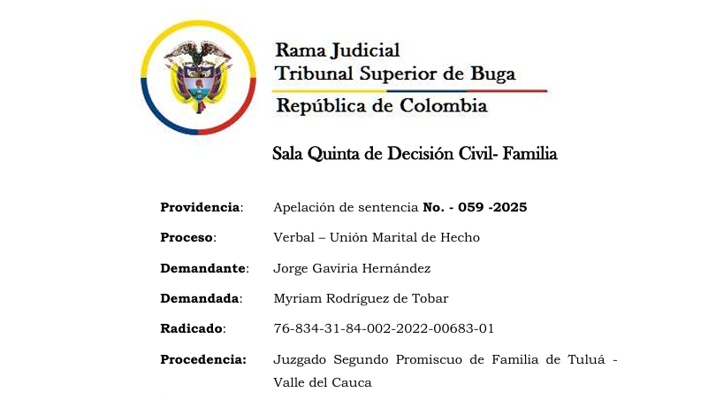 JurisprudenCol's tweet photo. Prescripción de las acciones para obtener la disolución y liquidación de la sociedad patrimonial 

Ahora bien, el artículo octavo de la misma norma consagra de manera expresa que: “las acciones para obtener la disolución y liquidación de la sociedad patrimonial entre compañeros permanentes, prescriben en un año, a partir de la separación física y definitiva de los compañeros permanentes, del matrimonio con terceros o de la muerte de uno o ambos compañeros”

Ciertamente, la sociedad patrimonial, contrario a lo que acontece con la unión marital de hecho, no se encuentra exenta del fenómeno de la prescripción, el cual, a la luz del artículo 2535 del Código Civil, constituye un “modo de extinguir los derechos y las acciones a consecuencia del transcurso de un lapso determinado en la Ley”4. Por tanto, quien no ejerza el derecho dentro del plazo que para el caso concreto establezca el legislador, debe soportar la consecuencia fatal de su desidia, que no es otra que su extinción y la imposibilidad de reclamarlo por la vía jurisdiccional.

La Corte Suprema de Justicia ha resaltado que, debido a las graves consecuencias jurídicas que atañe la prescripción, es necesario examinar con especial cuidado “el acto que engendra el derecho y la acción sobre los que recae el fenómeno, los extremos temporales entre los que discurre el respectivo término y las situaciones que pueden hacerlo inexistente, suspenderlo o interrumpirlo”

Frente a las acciones tendientes a la declaración, disolución y liquidación de la sociedad patrimonial de hecho, la alta Corporación en providencia reciente recordó: En lo que corresponde a la reclamación de los efectos patrimoniales derivados de una unión marital de hecho, el interés surge, en principio, cuando se termina la comunidad de vida permanente y singular entre los compañeros permanentes, es decir, cuando finalizan los hechos que originaron el vínculo familiar. (…) De allí, que la posibilidad para accionar la disolución y liquidación de la sociedad patrimonial despunta a partir del instante en que termina el proyecto de vida en común de los compañeros permanentes, pues es, cuando éste acaba, que ellos están interesados en definir las consecuencias de la unión, entre ellas, las económicas. Es ésa la razón por la cual el artículo 8° de la Ley 54 de 1990 prevé que el año para demandar principia desde la separación física y definitiva de los compañeros, del matrimonio con terceros o de la muerte de uno o de ambos compañeros.

En el caso concreto, la hipótesis que marcó el fin de la unión marital entre los compañeros permanentes y a su vez el hito del plazo extintivo fue la “separación física y definitiva” de aquellos, la cual ha sido explicitada por nuestro máximo órgano de la jurisdicción ordinaria, en los siguientes términos: En vida de los compañeros, lo que jurídicamente tiene la aptitud de ponerle fin al vínculo que de consuno decidieron generar es la terminante decisión que en ese sentido adopte al menos uno de ellos, materializada en «un acto que así lo exteriorice de manera inequívoca». Solo en presencia de una determinación de tal entidad, que elimine todo rastro de permanencia o singularidad, puede configurarse el supuesto de extinción volitiva de la unión marital de hecho, y por ello el legislador reservó a ese específico suceso (cuando se trata de extinción voluntaria de la relación) el inicio del término prescriptivo de la acción de disolución de la sociedad patrimonial de hecho derivada del vínculo marital.

(���) la separación física y definitiva de los compañeros exige del juzgador una especial labor valorativa de los sucesos que rodearon la ruptura marital, para poder evidenciar el momento en el cual, más allá de las crisis y devenires propios de las relaciones de pareja, se produce la ruptura definitiva de quienes estuvieron unidos por el vínculo more uxorio. De la propia literalidad de esa primera hipótesis del artículo 8 -que es la que tiene incidencia en esta actuación-, emerge con claridad que ni la decisión de terminar la relación ni la simple separación de cuerpos son suficientes por sí solas para fulminar la comunidad de vida, ni para abrir paso a las acciones que de ello se derivan. Tal como ocurre con la conformación del vínculo, su extinción requiere una tajante decisión y una inequívoca demostración. 

La exigencia de una connotación definitiva de la ruptura hace referencia a ese primer elemento volitivo de la separación, en la medida en que apunta propiamente a una sincera y firme convicción de que la relación ha llegado a su fin. Es solo cuando se llega a tal grado de resolución, y se exterioriza con muestras de equiparable contundencia, que la unión irreversiblemente se termina y la sociedad de bienes se disuelve.

En síntesis, como la unión marital de hecho se caracteriza por la comunidad de vida estable y duradera, solamente puede considerarse como el punto final de la relación, la separación permanente y definitiva, materializada en un acto que denote de manera inequívoca la terminación del vínculo, lo cual exige que el juez valore cuál de todos los momentos relevantes de la crisis fue el que marcó la ruptura irreversible.

No sobra anotar que verificada la condición que determinó la ruptura definitiva, los futuros acercamientos entre la pareja NO tienen la virtud de extender el vínculo marital, cuando ya es inequívoca la decisión de al menos uno de los compañeros de extinguir el lazo. Así lo ha resaltado la Corte Suprema de Justicia: El acaecimiento de esa condición debe poderse verificar con razonable certidumbre; pues sólo en ese caso perderán relevancia para ese vínculo primigenio los acercamientos que en el futuro pudieran ocurrir entre los excompañeros, los cuales, en un escenario de semejante envergadura, no elongarían la unión inicial, sino que, a lo sumo podrían dar vida a una nueva. Es usual que una ruptura definitiva no ocurra de manera instantánea; muchas veces es el resultado de un consecutivo fracaso de los esfuerzos que acomete la pareja por mantener la relación. En tales eventos, mientras subsista un interés conjunto por enmendar los lazos deteriorados -pero inacabados-, el ordenamiento asume que el vínculo se mantiene. Así mismo, cuando al menos uno de los compañeros decide separarse, y actúa de conformidad y de manera inequívoca, el lazo se extingue y el plazo extintivo empieza a andar.

Portal de actualización Jurisprudencial. Solicita tu suscripción aquí 👉 https://t.co/PqJHApP0cg
