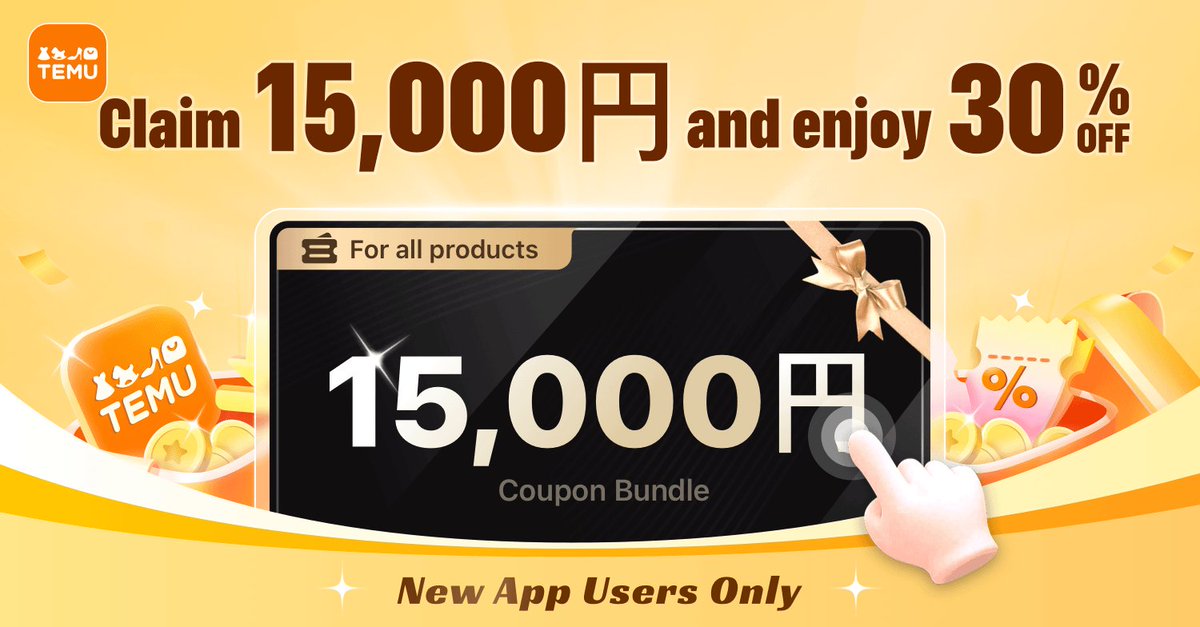 KAISEANLIM3's tweet photo. ⭐️Tap https://t.co/XohxBlac3O to claim Your 15,000円 Coupon Bundle Now! Directly get 💰15,000円 in Temu app here: https://t.co/AeJLEPQ5Z2 https://t.co/4WWbXR0mTs