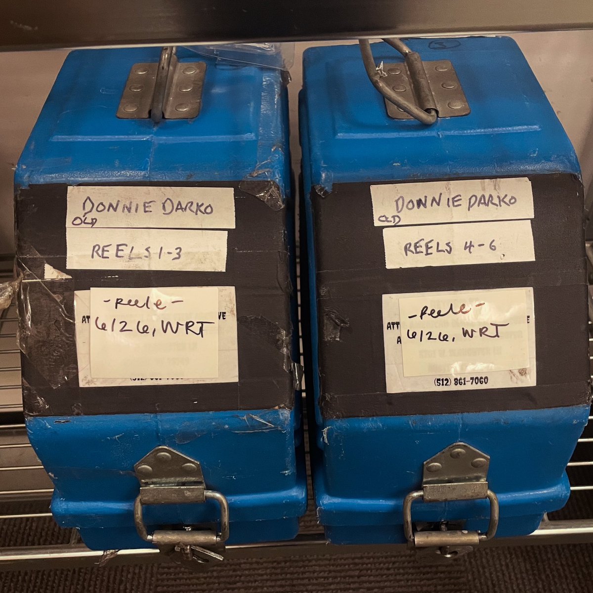 🐇 The 35mm 🎞️ print of Richard Kelly's DONNIE DARKO (2001) has officially landed! 

The film will screen on Thursday, June 26 at 6pm as part of our upcoming series The Other America: A Cosmology of Jordan Peele’s US.

View complete schedule and get 🎟️ at filmlinc.org/us