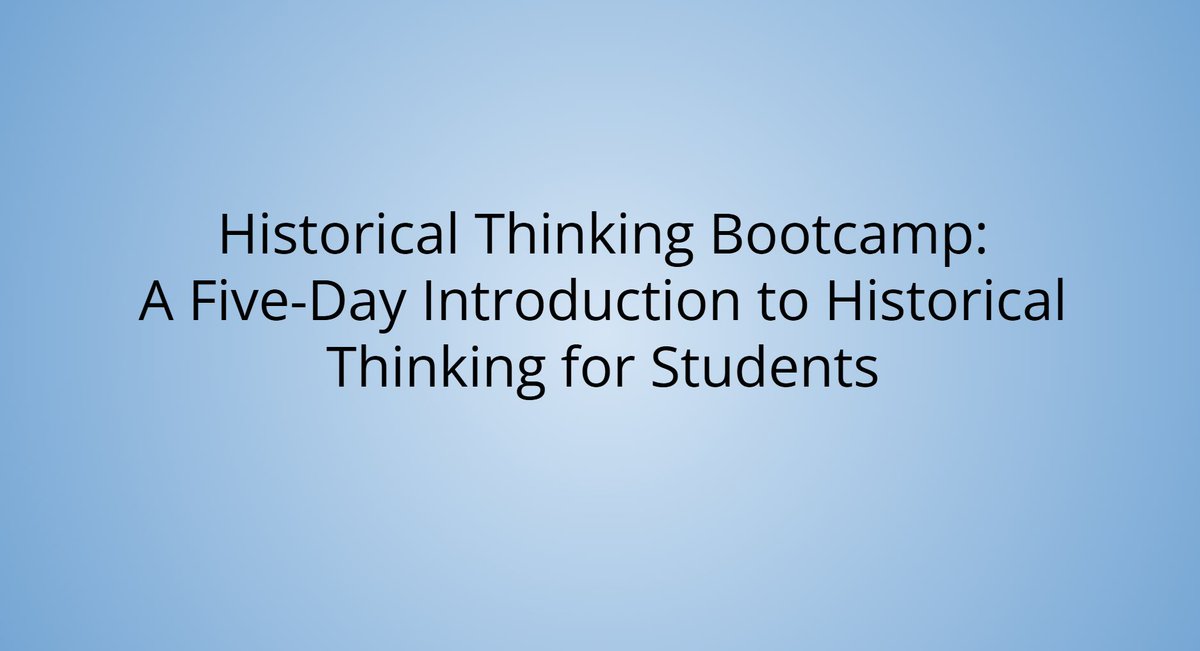 rachelteachkc's tweet image. Loved presenting today with @OPSSocStudies on how to start your year with Historical Thinking Bootcamp! A great idea from the #FIELDGuide by @glennw98 and @madisonteacher! We just adapted for grades K-5. Check out their book here socialstudiesfieldguide.com