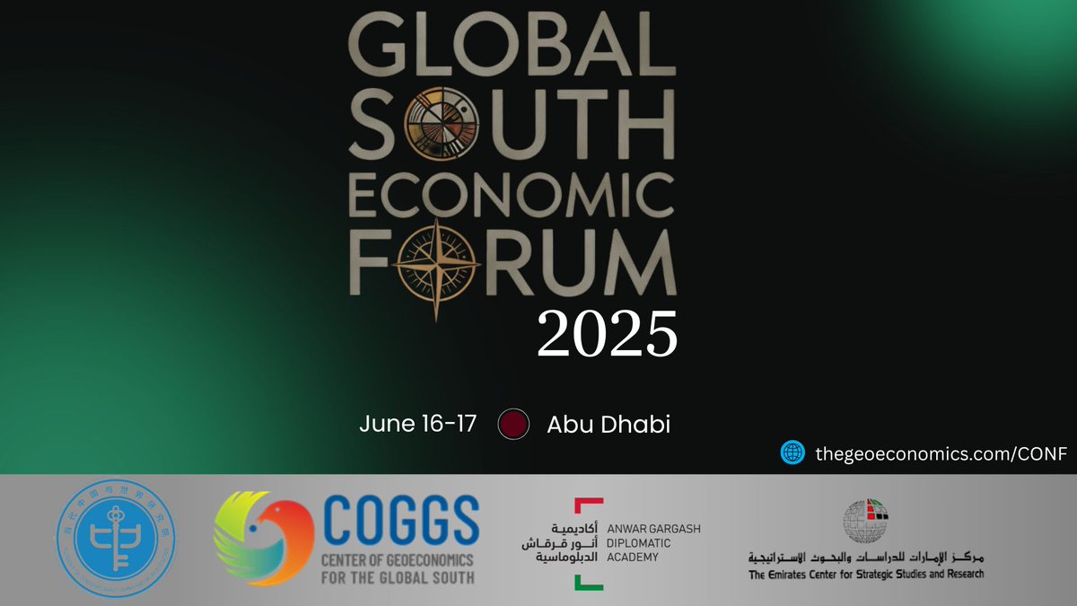 Visit: Thegeoeconomics.com/CONF