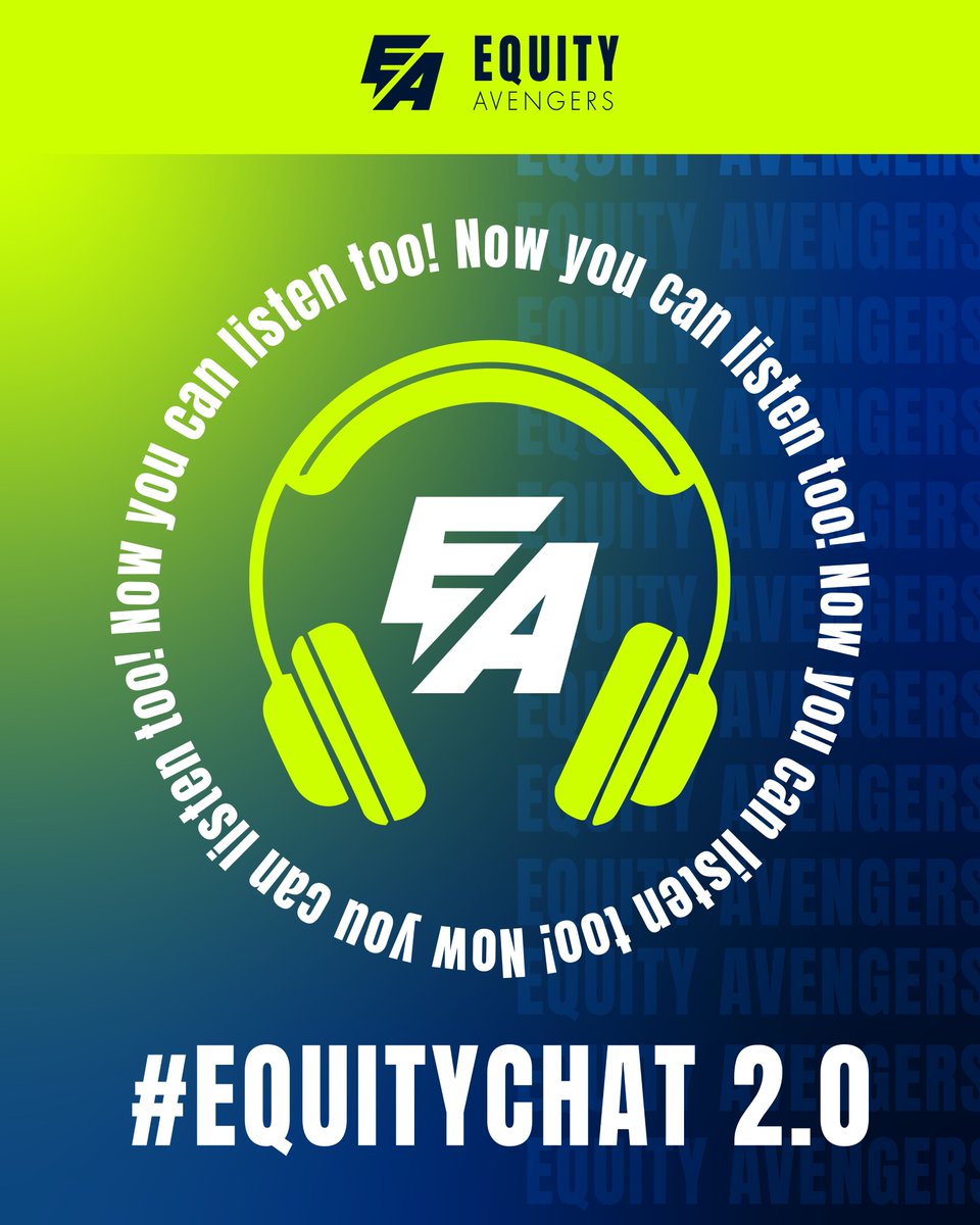 Equity Avengers (@equityavengers) on Twitter photo It's that time again! Have you checked out our new #EquityChat 2.0? This week we will be sharing out highlights from our past guests. Join us and engage! (And don't forget to subscribe on YouTube): youtube.com/@EquityAvengers <a href="/DrPamLuster/">Dr Pamela Luster #EquityAvengers #RealCollegePrez</a> <a href="/DrTammeil/">Dr. Tammeil Gilkerson</a> <a href="/Iamkeithcurry/">Dr. Keith Curry #EquityAvengers #RealCollegePrez</a> It's that time again! Have you checked out our new #EquityChat 2.0? This week we will be sharing out highlights from our past guests. Join us and engage! (And don't forget to subscribe on YouTube): youtube.com/@EquityAvengers <a href="/DrPamLuster/">Dr Pamela Luster #EquityAvengers #RealCollegePrez</a> <a href="/DrTammeil/">Dr. Tammeil Gilkerson</a> <a href="/Iamkeithcurry/">Dr. Keith Curry #EquityAvengers #RealCollegePrez</a>