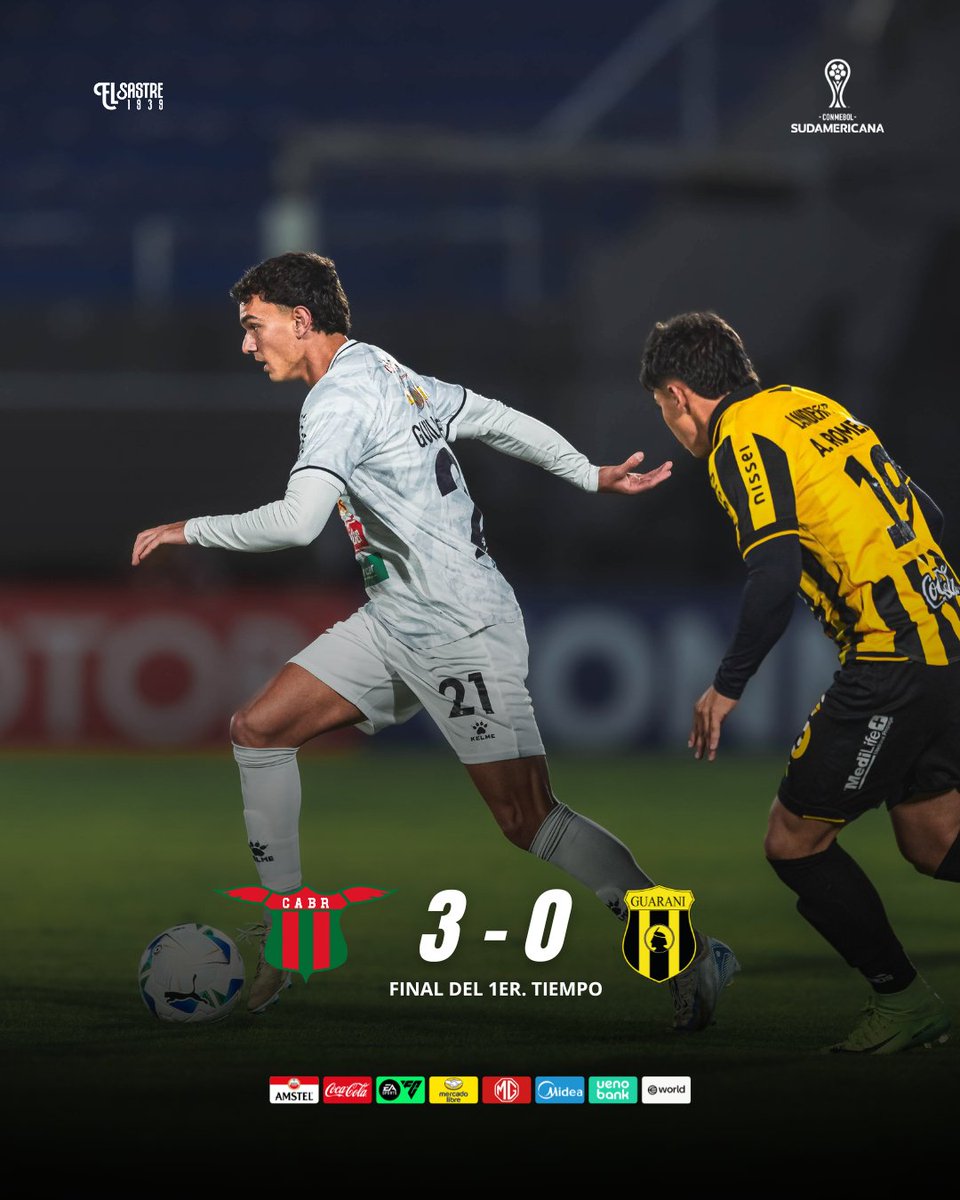 🔚 ¡Final del primer tiempo!

#VamosElBoston 🟢🔴