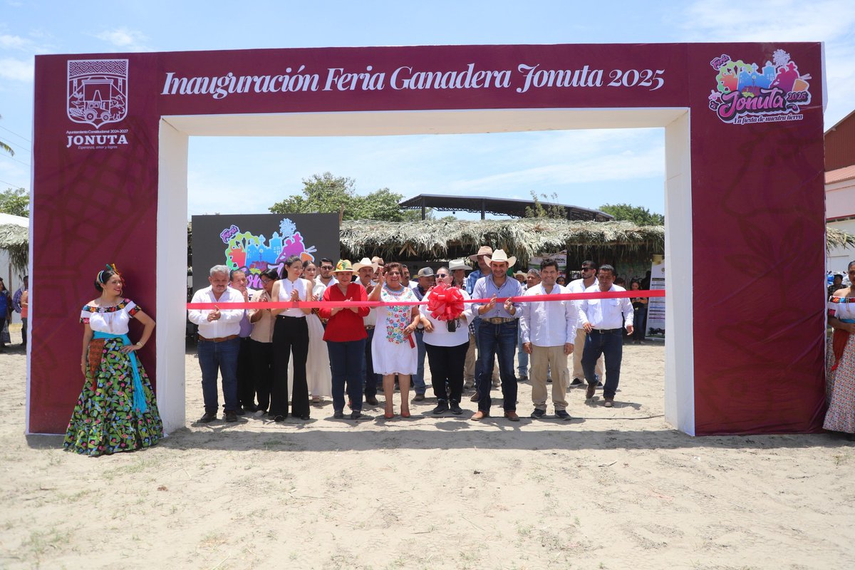🎡¡Jonuta está de fiesta! 🎉 

🎠Para celebrar las tradiciones, la riqueza turística y cultural que nos regala el "lugar de los cinco grandes señores", asistimos a la gran inauguración de la 🔶Feria Jonuta 2025, #LaFiestaDeNuestraTierra🔶

#Tabasco #GobiernoDelPueblo