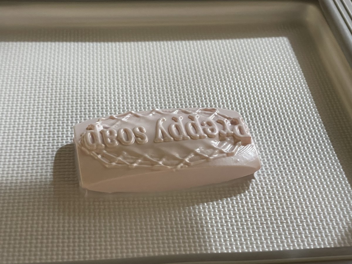 AllSaintsOCSB's tweet photo. Grade 7 students have now completed the first two of three steps in making natural soap not using lye! They collaborated on a name and a TinkerCAD design for their soap, which was then 3D printed. Step two was to put the 3D printed objects in the vacuum mold maker. #ThisisASH https://t.co/8ZaMZKQQMn