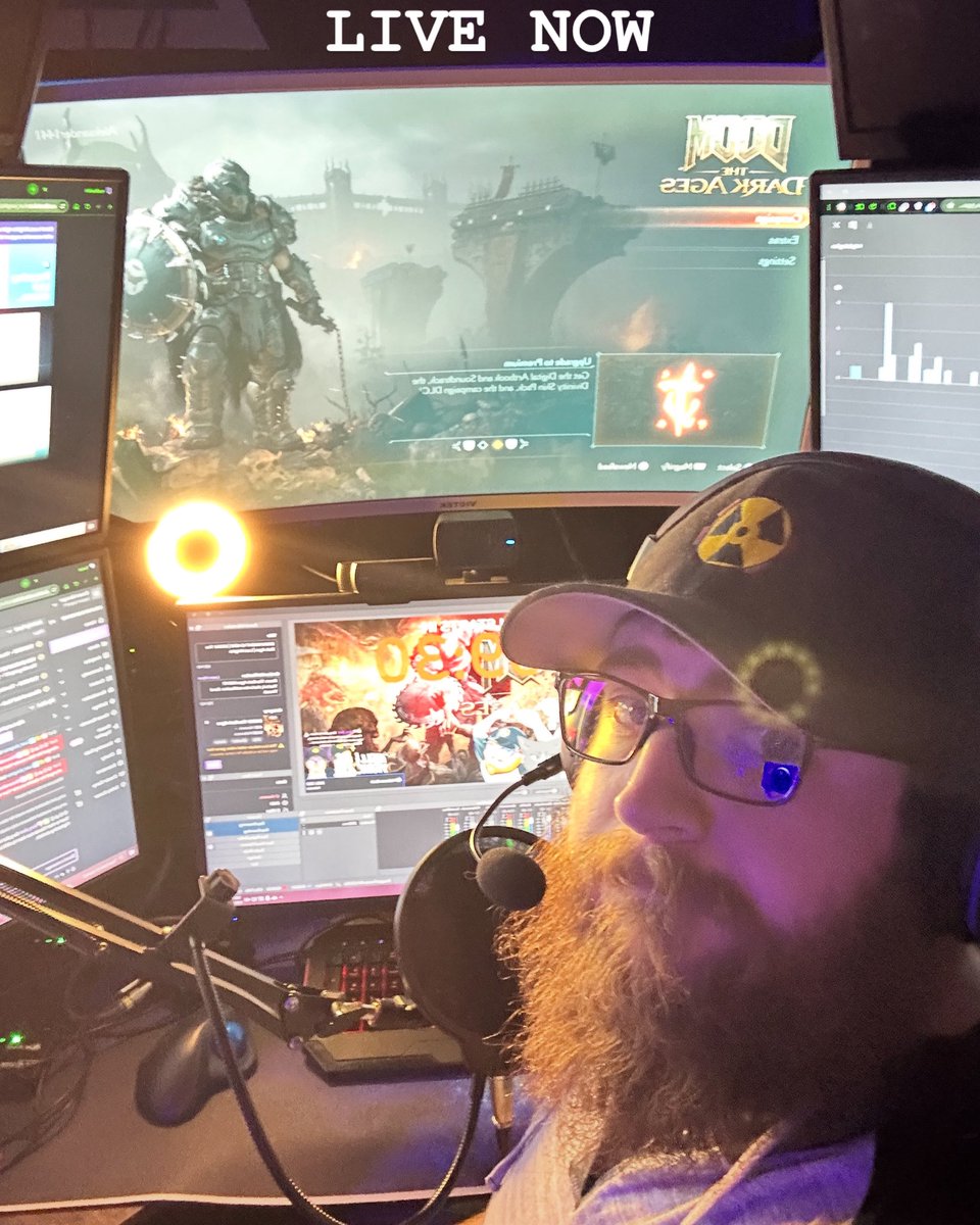 #LIVENOW to FINISH DOOM: The Dark Ages!
Hop in and end this story with me 👀
#nightmare #ps5
Twitch.tv/Lost_Knights
