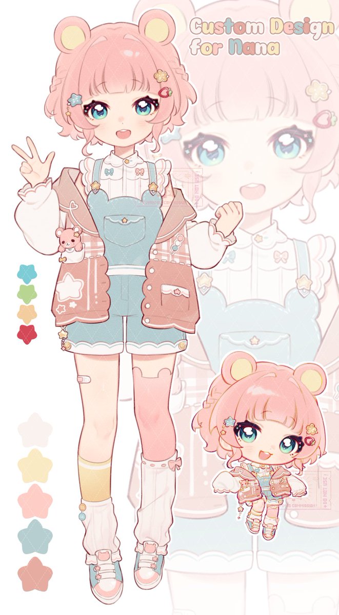 Vgen custom design for Nana!! 💜 nwn