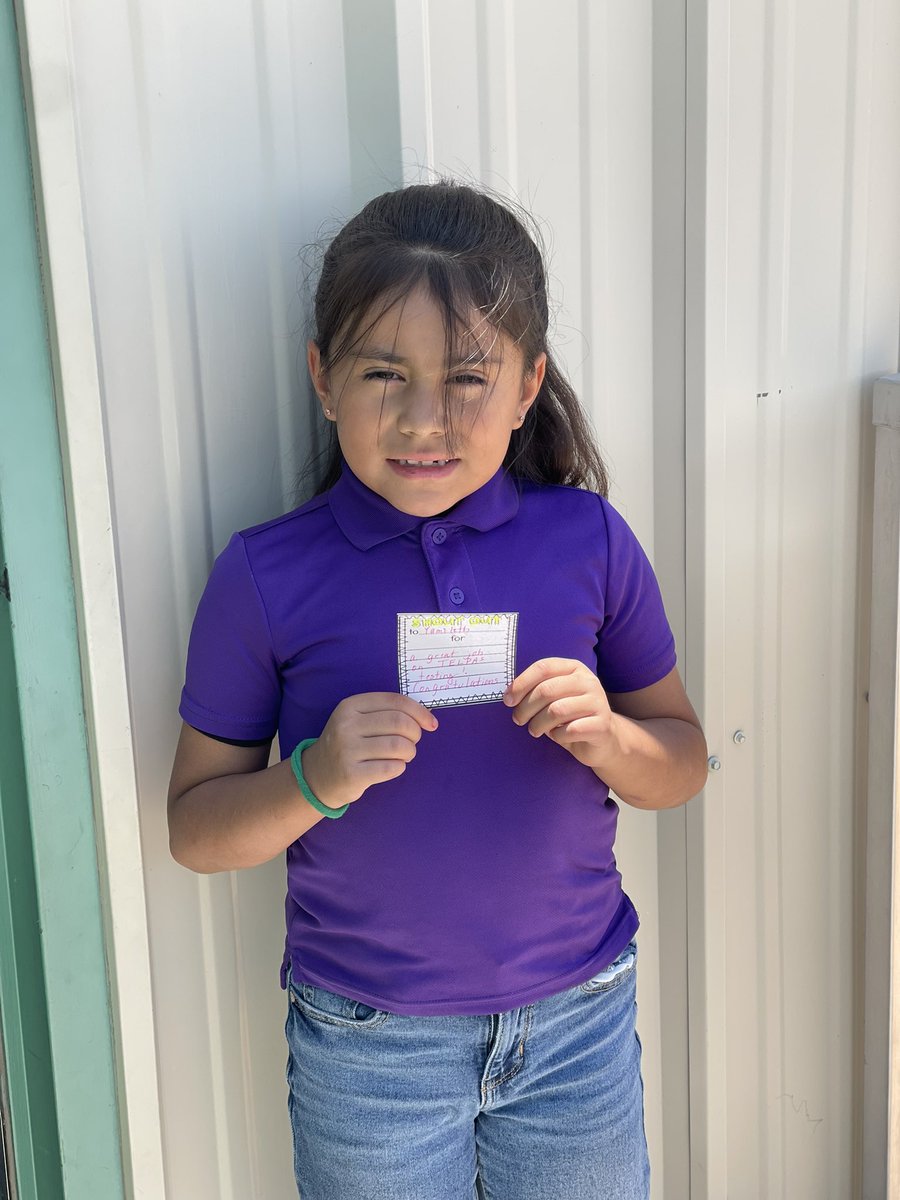 SHOUT OUT to Yamileth and Jaziel! #TeamSISD