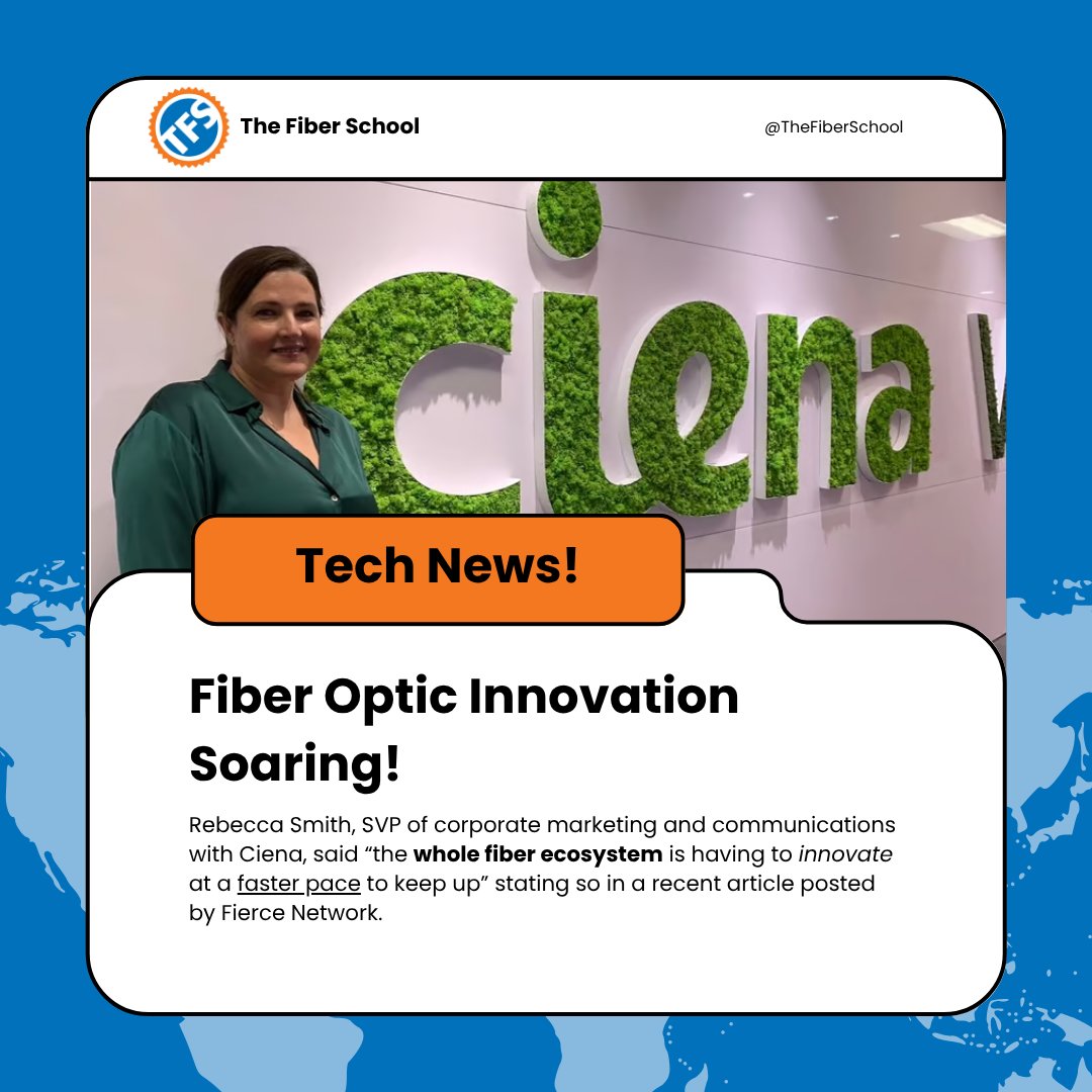 We have also innovated our training to include modules for Oil, Gas and Petroleum, FTTX, Mining, Utilities, Audio / Video and more. As well as integrated online lectures, online hands-on videos. Get ready for the future of fiber with training from hubs.ly/Q03pC6Ly0.