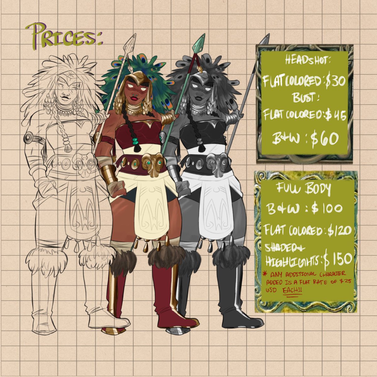 enbyner's tweet image. GOOD MORNING KINGDOM !!!
soo i am taking commissions!! been in between jobs and i have rent to pay LMFAOOO. i have 4 slots open so if you’re interested pls dm me or comment!!
you may also email me: connorkent18@gmail.com
#CommissionSheet #commissionsopen