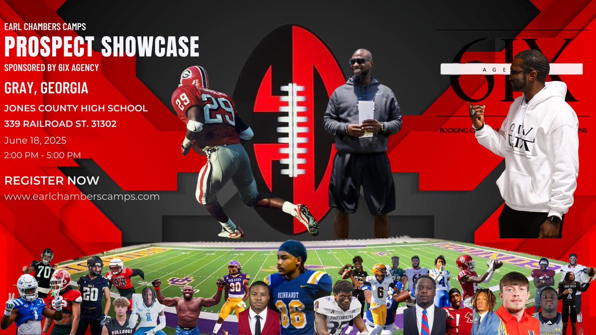Do not forget to come to our camp 6.18.2025 where there will be multiple college staffs to help evaluate Student ATHs &amp; give collegiate offers to their universities! Register: earlchamberscamps.com