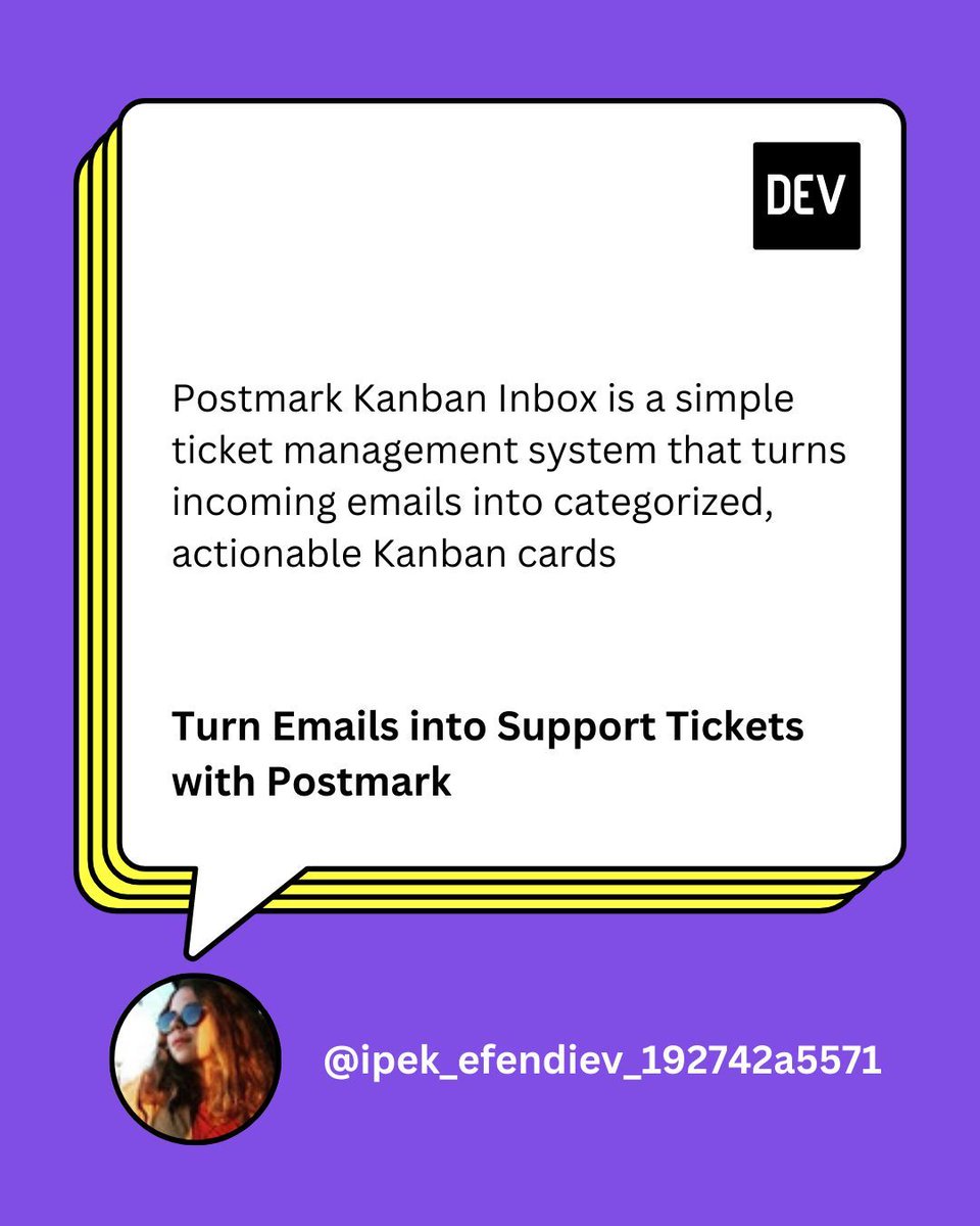 ThePracticalDev's tweet image. Struggling to manage support requests from scattered emails? 📧➡️🎟️ This entry for the current @Postmarkapp Challenge turns emails into organized support tickets, streamlining your workflow. Submissions open until June 1st! #api #PostmarkChallenge #Webdevelopers

Full post: