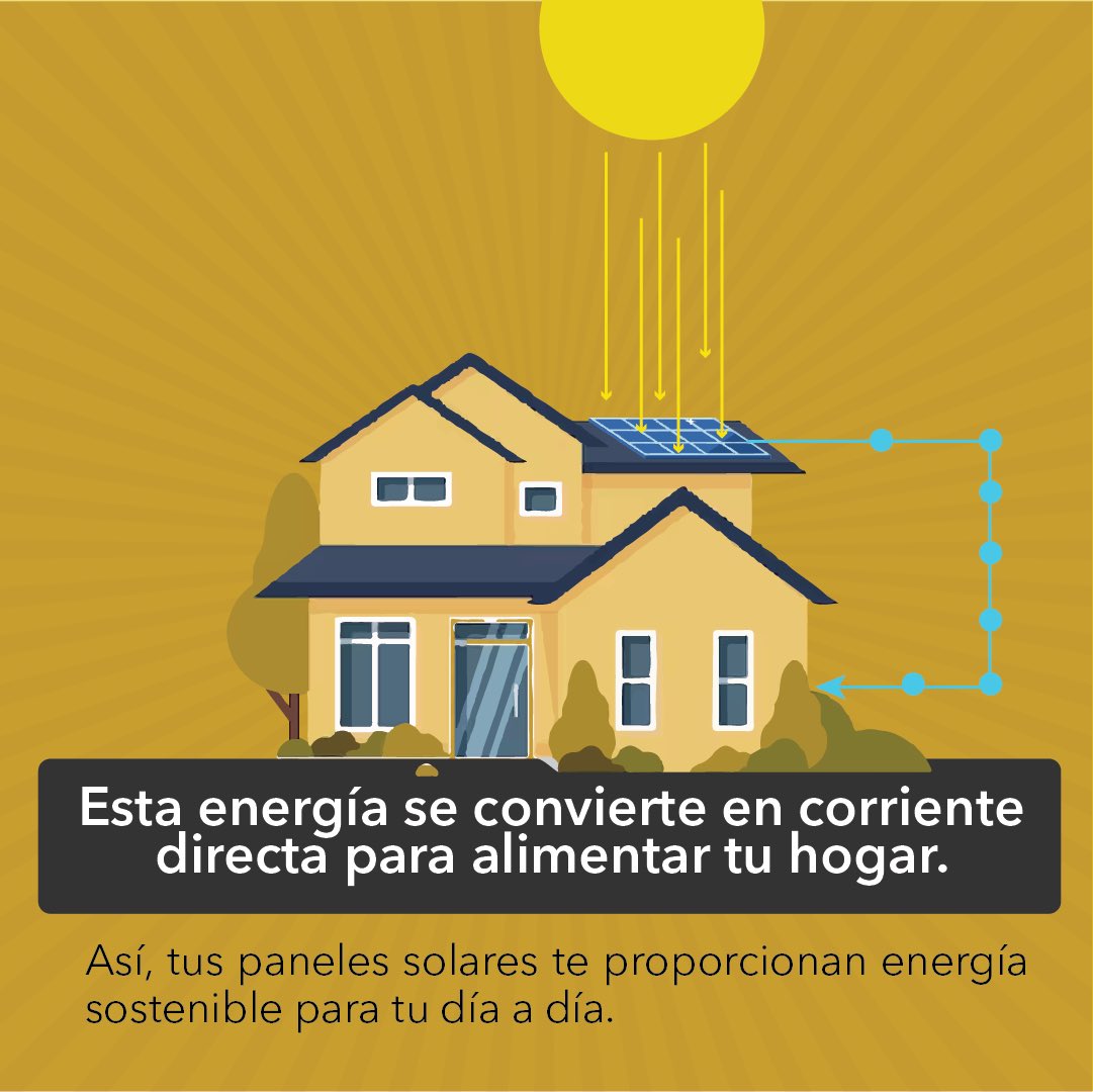 ¡Las placas solares son el corazón de la energía solar para tu hogar!
Transforman la luz solar en corriente directa y son el primer paso para generar electricidad limpia y renovable. ¿Quieres saber más sobre su funcionamiento? ¡Te explicamos en el post!