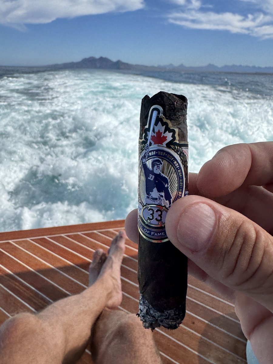Great view. Great cigar. No complaints.