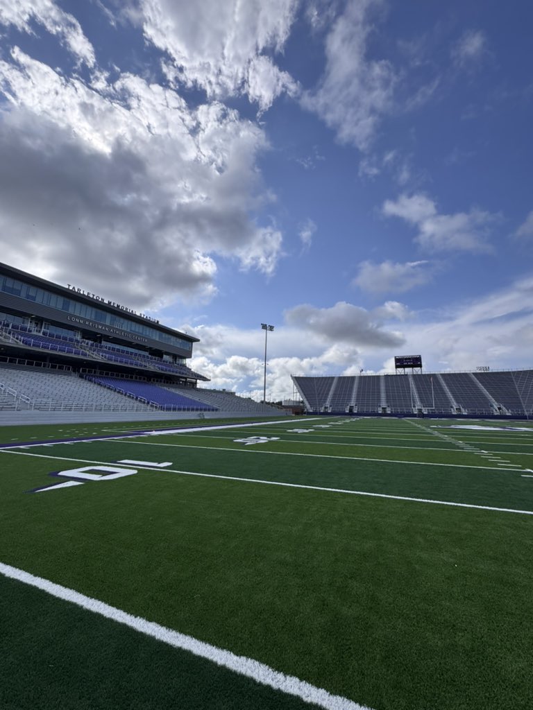 7aasso's tweet image. Thank you @CoachWaltonTSU for the amazing visit and great hospitality! Loved the campus and unity!
@TarletonFB @CMKicking @KohlsKicking