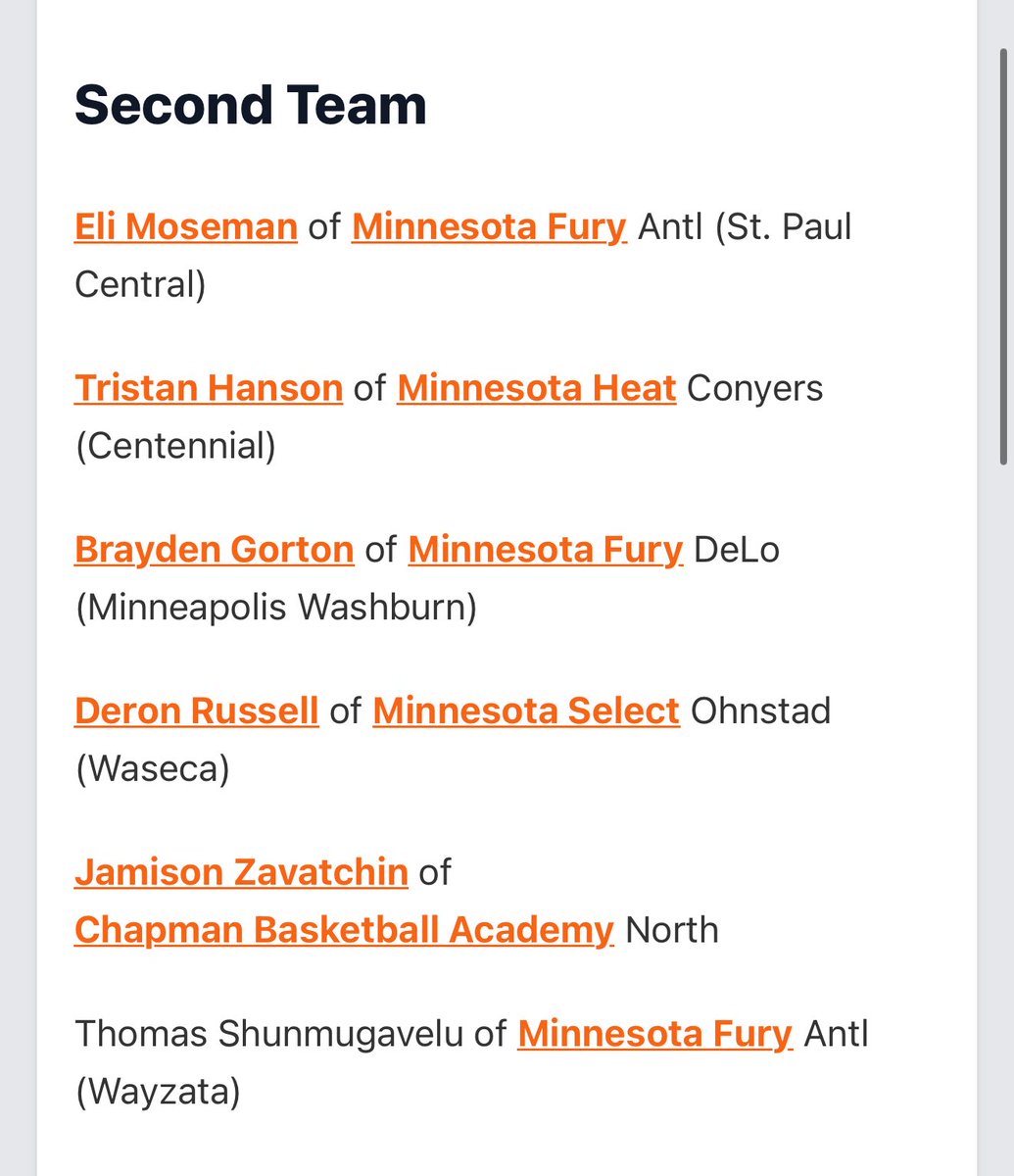 Minnesota Heat Conyers (@heatconyers) on Twitter photo Congrats to <a href="/TristHanson/">Tristan Hanson</a> on making Hard Work Region Finals All-2nd Team! π₯ this dude was big time for us all weekend on both ends of the floor. Brought high energy to the team, and kept coming through hitting big time shots! Tristan is making big time strides this season πͺπΌπ Congrats to <a href="/TristHanson/">Tristan Hanson</a> on making Hard Work Region Finals All-2nd Team! π₯ this dude was big time for us all weekend on both ends of the floor. Brought high energy to the team, and kept coming through hitting big time shots! Tristan is making big time strides this season πͺπΌπ